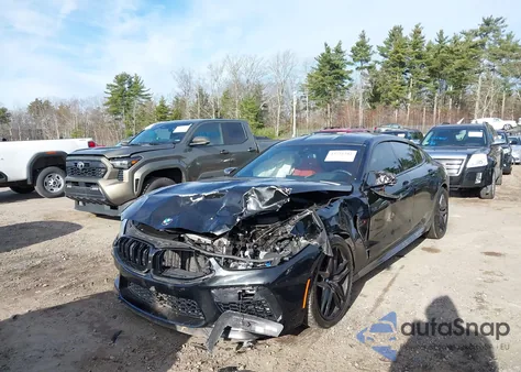 2021 BMW M8 Gran Coupe z USA, uszkodzony, nr VIN WBSGV0C0XMCF94348
